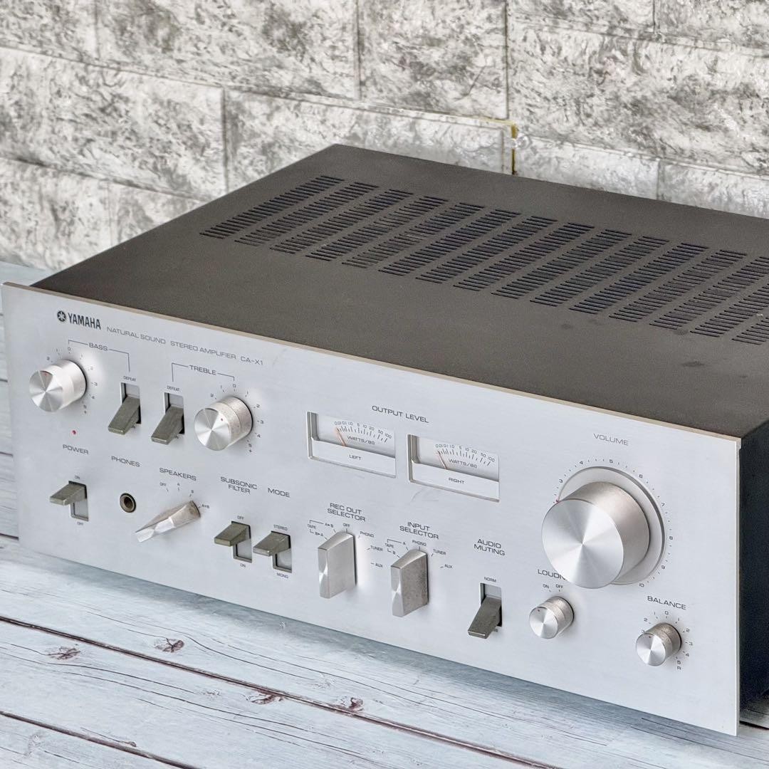 YAMAHA CA-X1 Natural Sound Stereo Amplifier Analog AC100V