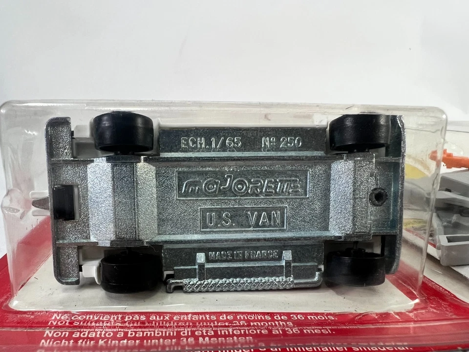 Majorette BMW 733 FORD US VAN 250 MAJO KIT MAJOKIT gift set vintage MOC 80s - Image 4 of 4