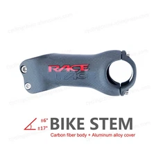 Race Face Next Series Carbon Road/Mountain Bike Stem 6/17 Degree Bike Riser Part