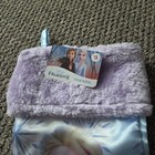 Disney Frozen II Satin Stocking 16” Kids Elsa Olaf Fur Purple Christmas  — photo 3