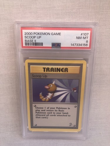 Scoop Up graded PSA 8 for sale on eBay