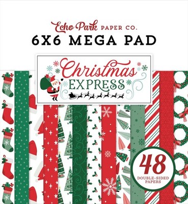 Christmas Express  Echo Park  Mega Pad 6x6