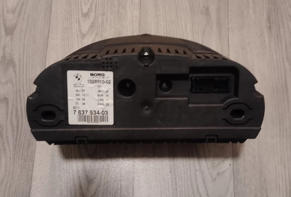 BMW Z4M Coupe Roadster 2006-2009 E85 E86 Clocks Speedo Instrument Cluster S54 — 第 2/2 张图片