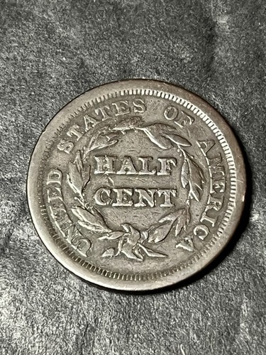 1851 Half Cent - Bild 2 von 2