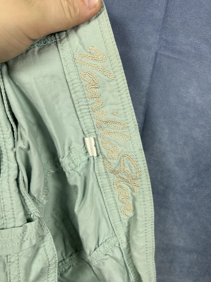 Mini Pantalones Cortos Vanilla Star Azul Claro Acanalados Juniors Talla 9 Foto 2 de 4