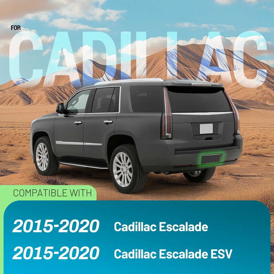 Rear Trailer Tow Hitch Panel Cover For Cadillac Escalade/ESV 2015-2020 #84410295 Foto 2 de 4