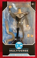 McFarlane Toys DC Multiverse Superman Black Suit Variant Figure 2021 Minty