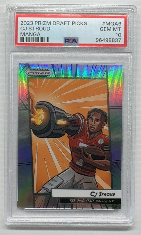 CJ Stroud Panini Prizm Draft Picks Manga #MGA6 Base