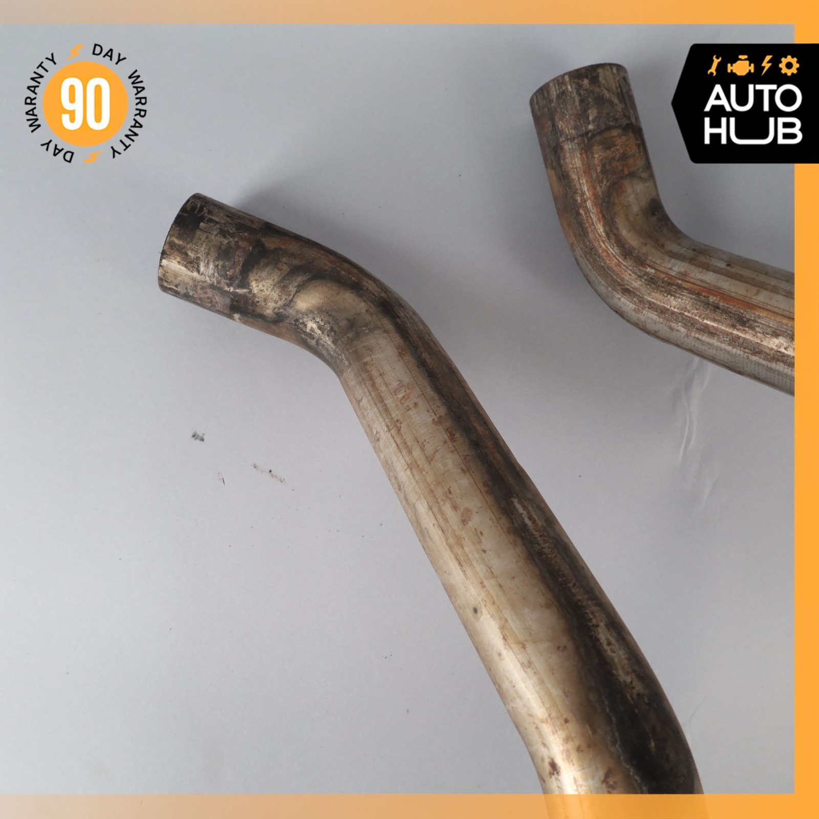 00-04 Aston Martin DB7 Vantage Exhaust Pipes Set 35121270AC OEM 35k