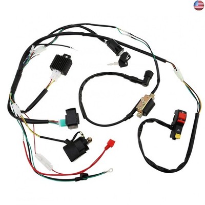 Windance High Performance Start Engine Wiring Harness CDI Relay Rectifier