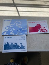 Yamaha TW200 TW200G1 Owners Manual Book 2016 & Riding tips booklet