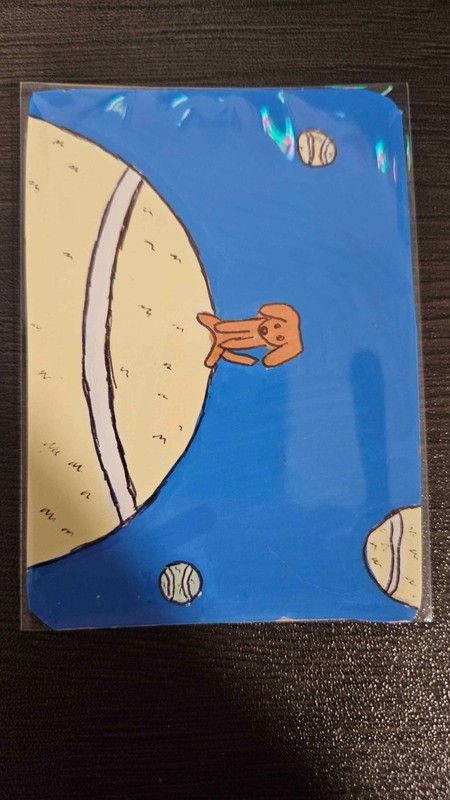 aceo art card Small Dog