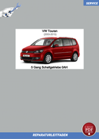 VW Touran (03-15) Reparaturanleitung 5 Gang Getriebe 0AH PDF
