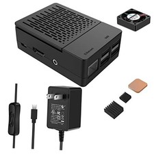  5V 3A 15W  Raspberry Pi 3 Case, Power Supply With Switch for Pi 3 B  UL