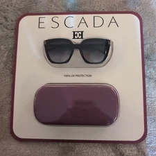 NEW Limited Edition ESCADA Designer Women Sunglasses with Case 100% UV Protect