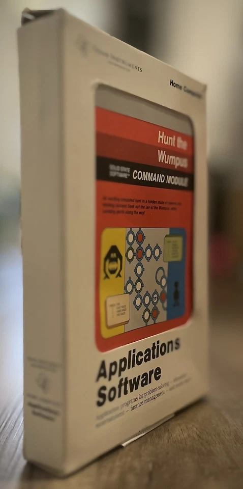 Rare Hunt the Wumpus TI 99/4a Texas Instruments Retro Video Game Command Module - Image 4 of 4