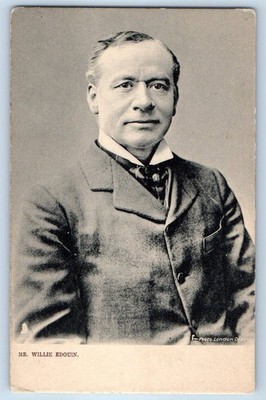 c1905 Berlin Germany Tuck Celebrities 686 Vintage Postcard Mr. Willie Eduoin