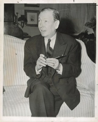 1966 New York Frank Craven Portrait Broadway Actor 1930S Photo 7x9