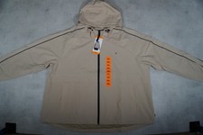 WOMEN'S TOMMY HILFIGER HOODED WINDBREAKER   NWT  XXL CHINO,BEIGE 