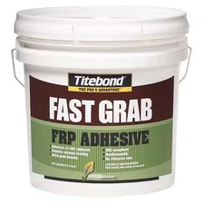 Titebond 4054 Wood Glue, Greenchoice Fast Grab Frp Series, Tan, 4 Gal, Pail