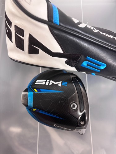 Taylormade Sim 2 sim2 9.0* ( 9 Degree ) Driver Club Head ( RH ) w/cover - Picture 1 of 12