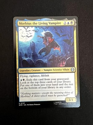 Morbius the Living Vampire 137 UC Marvel's Spider-Man Magic: The Gathering NM/M