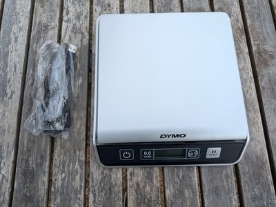 Dymo M25 Digital Shipping Postal Scale USB 25lb Capacity Black Silver NWT