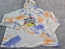 Disney Parks Mickey and Friends Tie Dye Women's Size 3X Hoodie