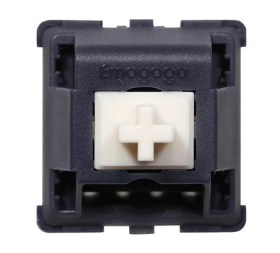Emogogo Cream 01 Linearschalter - 10er Pack für individuelle mechanische Tastaturen