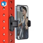 Strong Magnetic Phone Holder for Gym 360° Rotatable Adjustable Mount Universal
