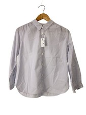 Womens Margaret Howell MARGARET HOWELL Long Sleeve Shirt 1 Cotton WHT Stripe 578