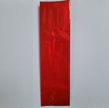 250g Coffee Bags - Side Gusset Pouch | One-Way Degassing Valve | Red | 25 Pack