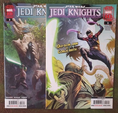 STAR WARS JEDI KNIGHTS 1 2ND PTG 3 4 Marvel Comics