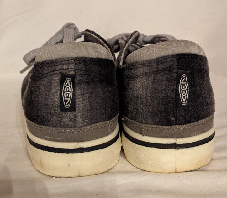 Scarpe sneakers Keen Elsa VI donna tela misura 9 5 nero bianco stringate 1023792