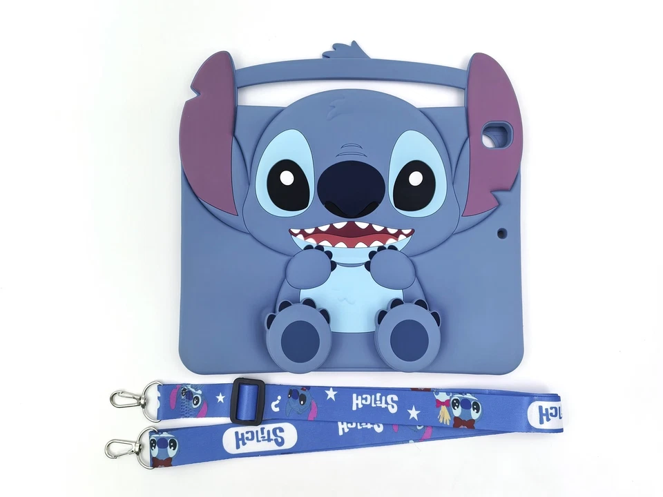 Lilo Stitch Minion Soft Case Cover Stand Strap For iPad7/8/9/10th Gen Air4/5 pro - Image 3 of 4