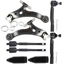 Front Lower Control Arm Tie Rod End & Rack Bellow For Toyota Solara 2004-2008