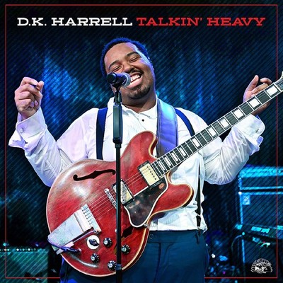 D.K. Harrell - Talkin' Heavy Translucent Blue Vinyl  (2025 - US - Original)