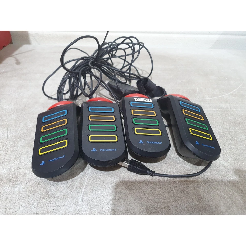 BUZZ! SCEH-0005 Buzzer Game Controllers Wired USB For Sony PlayStation 2 & 3 - Image 3 of 4