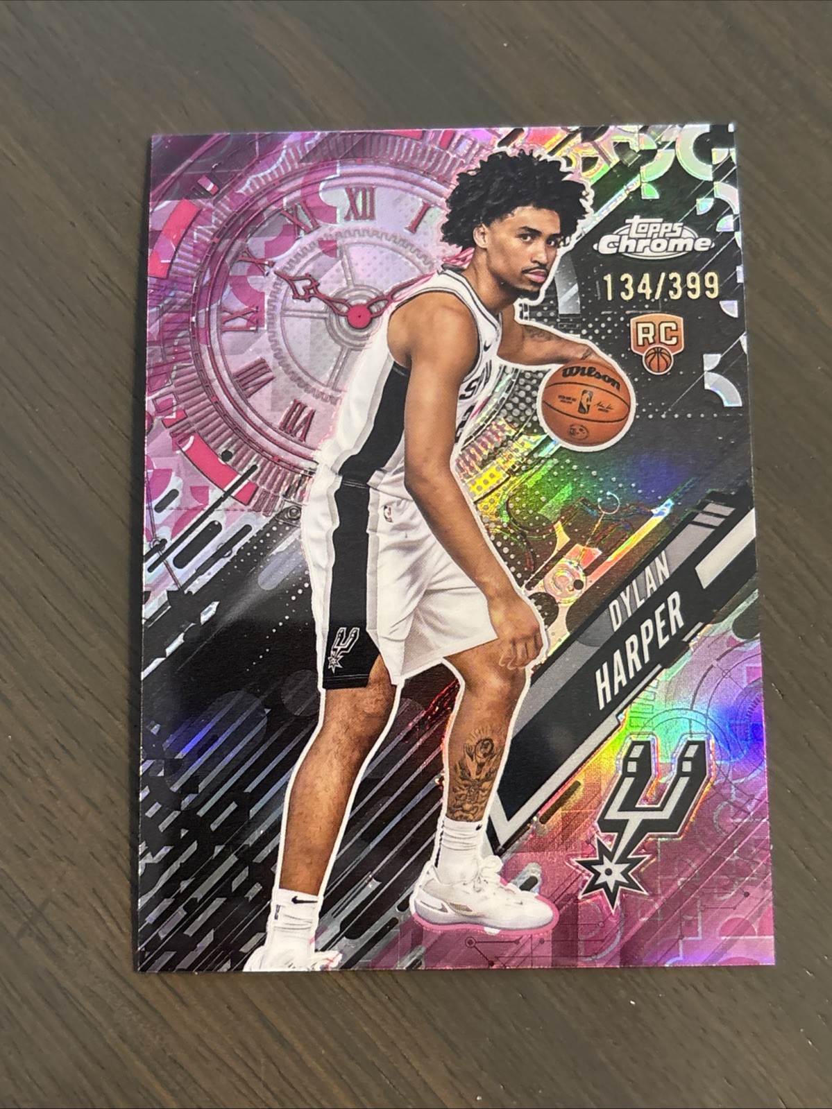 2025 Topps Chrome Dylan Harper Go Time /399