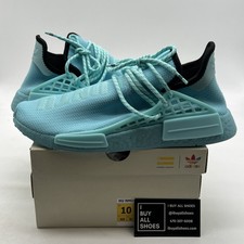 Size 10 - Pharrell x adidas NMD Human Race Aqua for sale  display picture 2