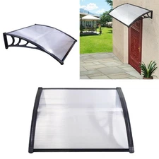 40"x 40" DIY Door And Window Canopy Awning Porch Sun Rain Shade Patio Cover