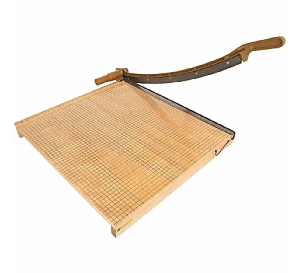 Recortadora de Papel, Cortadora de Papel Guillotina, Longitud de Corte 24", Capacidad 15 Hojas, Cl... Foto 2 de 4