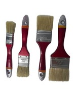 Malerpinsel Lasurpinsel Flach Pinsel 24 Tlg Set Lackpinsel 25/38/50/63Mm Je 6