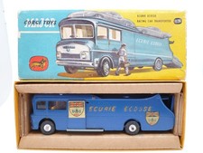 VINTAGE CORGI TOYS 1126 ECURIE ECOSSE RACING CAR TRANSPORTER & ORIGINAL BOX 1961