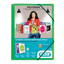 Elba A4 File Folder/Plastic with DIN A4 Wallet  GR  N VE  1 Green a4