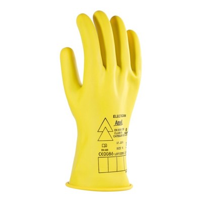 Ansell Elektriker Handschuh-Paar E013Y 500 V AC Handschuhgröße: 11