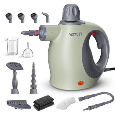 #ad #ad Multi Surface Handheld Pressurized Steam Cleaner with 13 PCS Accessory ，Porta... $40.04