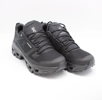 On Cloudrock Waterproof Athletic Hiking Sneakers In Black - Mens 9 (3MF10251043)
