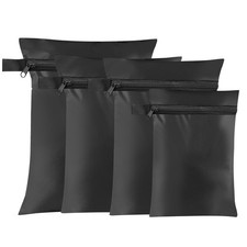 4 Piece Wet Bag Black, Wet Bag Suitable for Travel, Wet Bag for Storage...