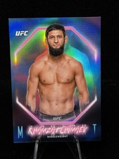 2025 Topps Midnight UFC No. 3 Khamzat Chimaev Base
